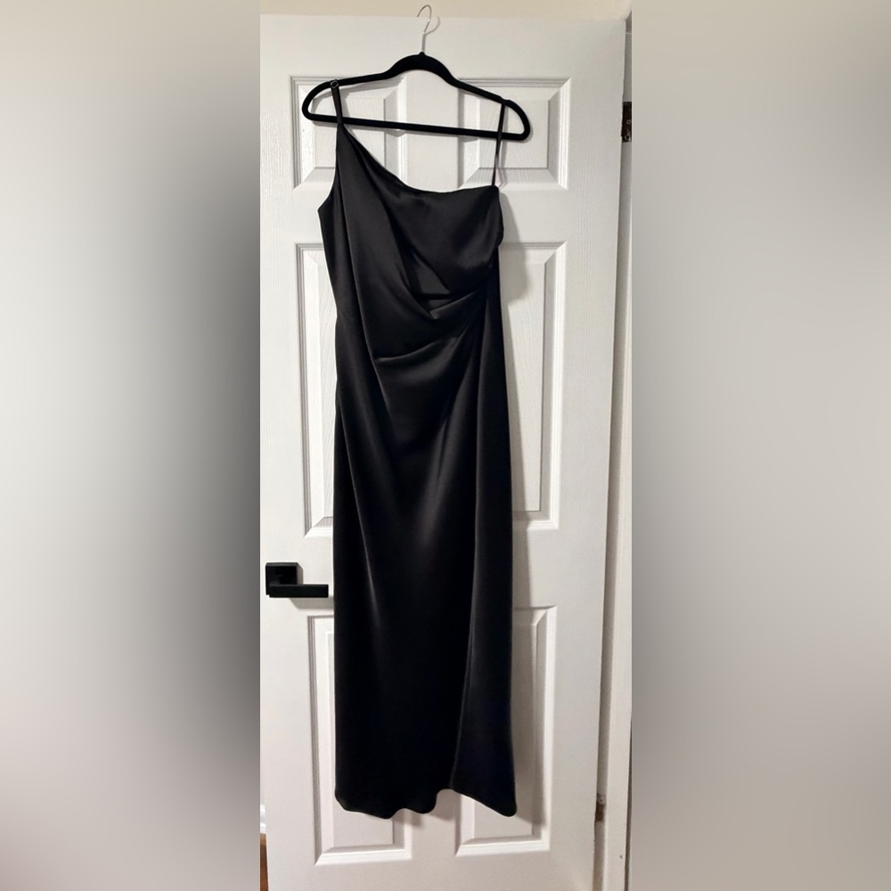 Jade Satin Revelry Dress